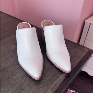 Frye Leather Mules